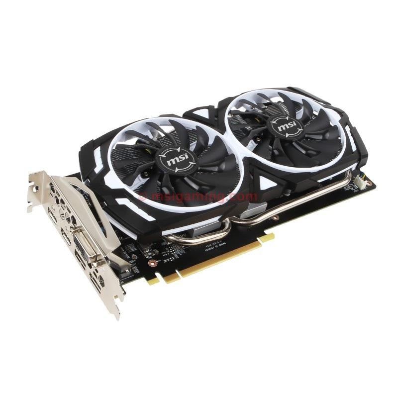Bekijk afbeelding 1 van MSI NVIDIA GeForce GTX1060 Armor 6G OCV1